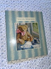 Hallmark Special Memories Teddy Bear Scrapbook Expandable Pages Photo Album