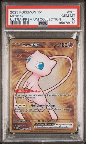 2023 POKEMON 151 ULTRA-PREMIUM COLLECTION #205 MEW EX PSA 10