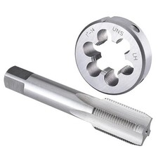 1"-14 UNF Tap and Die Set Left Hand - 1" x 14 UNF Machine Thread Tap Round