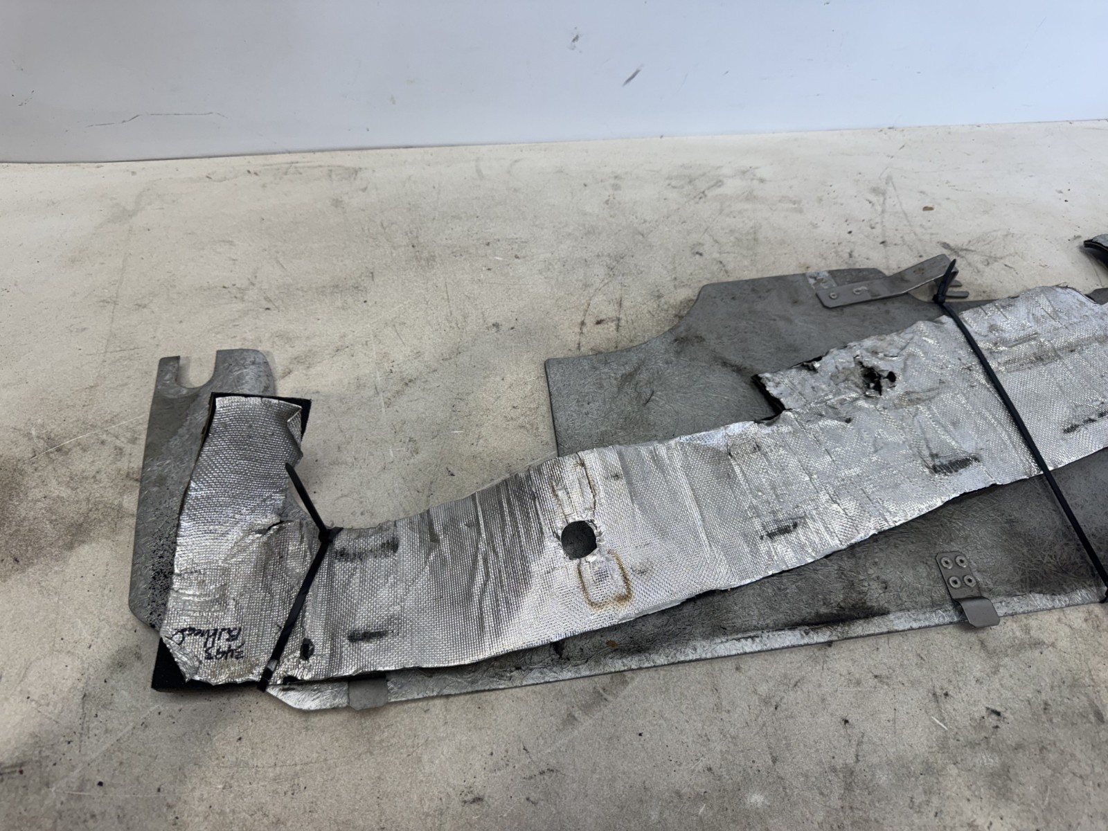 1999 FERRARI F355 CONVERTIBLE OEM U.S. LHD FUEL TANK FIREWALL HEAT SHIELDING