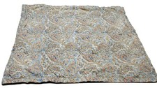 Crate Barrel Ketu Pillow Covers 23x23 Set of 2 Paisley Floral Farmhouse Boho