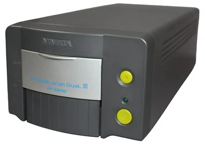 Minolta Dimage Scan Dual III Dia Scanner Film Negativ Kleinbild  OHNE ZUBEHÖR - Bild 1 von 4