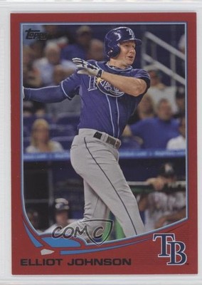 2013 Topps Target Red Elliot Johnson #177 1v3