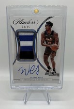 Wendell Carter Jr. 2021-22 Panini Flawless Basketball VPA-WCJ /25 Patch Auto 🏀