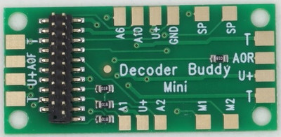 5 Pack - Nixtrainz NTZ3  Decoder Buddy Mini ''0 ohm'' with 1k Axial Resistors