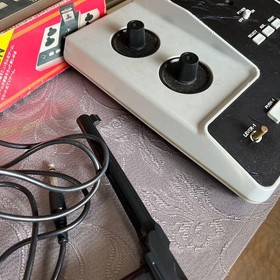 Cassette Vision console, BIGSPORTS12 dedicated gun, and cassette set.