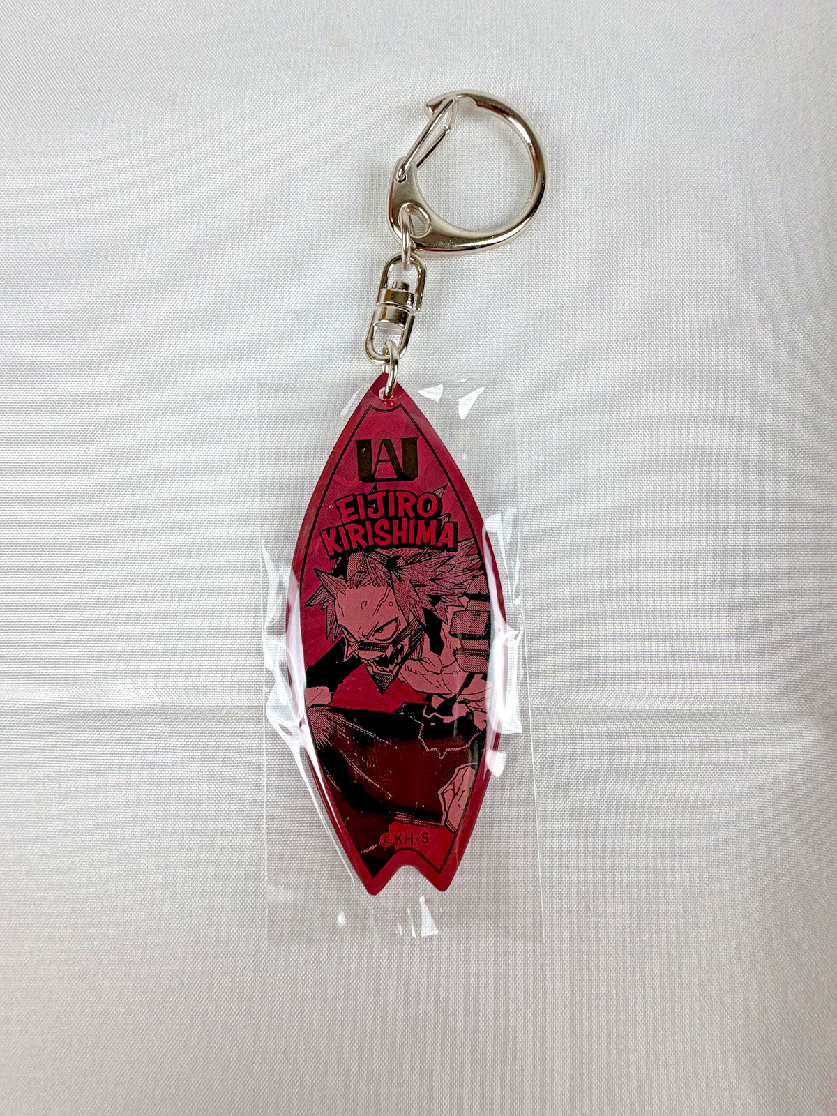 My Hero Academia Keychain Eijiro Kirishima Surfboard Style Acrylic Keychain