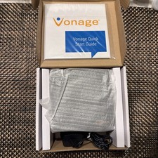 Grandstream HT802 2 Port Analog Telephone Adapter VoIP Phone, Black Open Box 