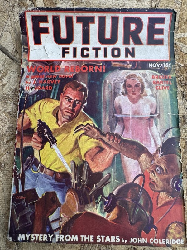Future Fiction November 1939 1st issue.  The Infinite Eye