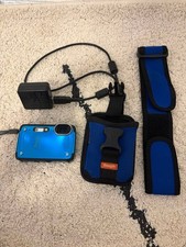 OLYMPUS Tough TG-620 Blue Compact Digital Camera Tested Working Japan