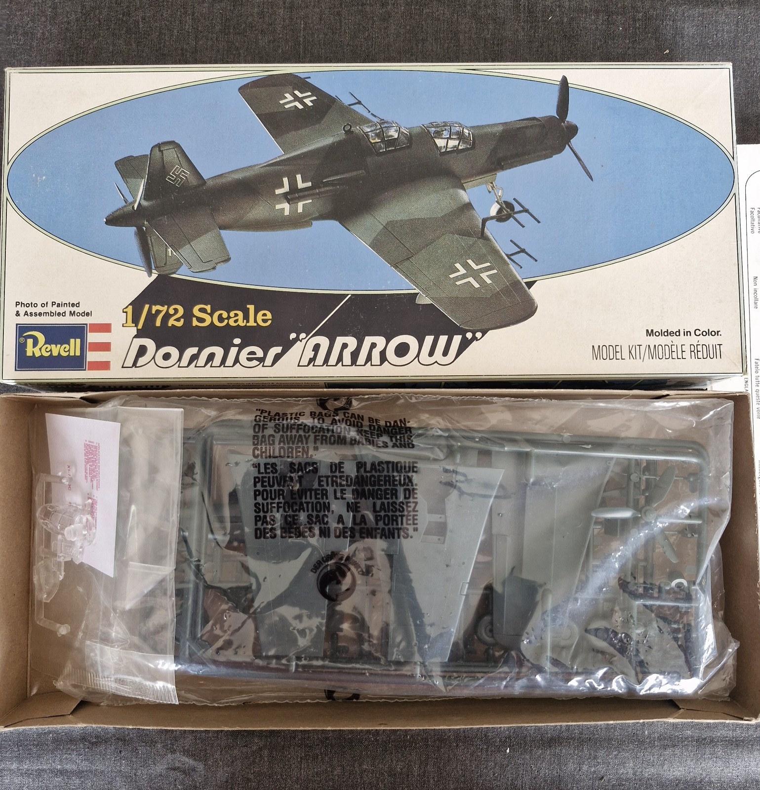 Dornier Do 335 A-6 Arrow maquette Revell 172 avion de chasse Seconde Guerre mondiale