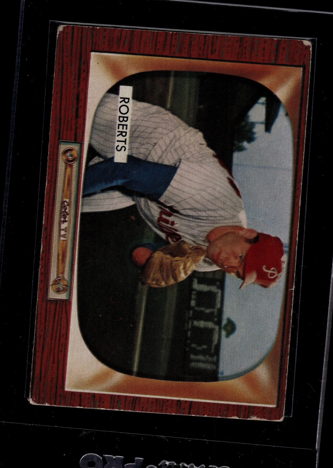 1955 Bowman Baseball #171 Robin Roberts, Vg, Philadelphia Phillies, HOF
