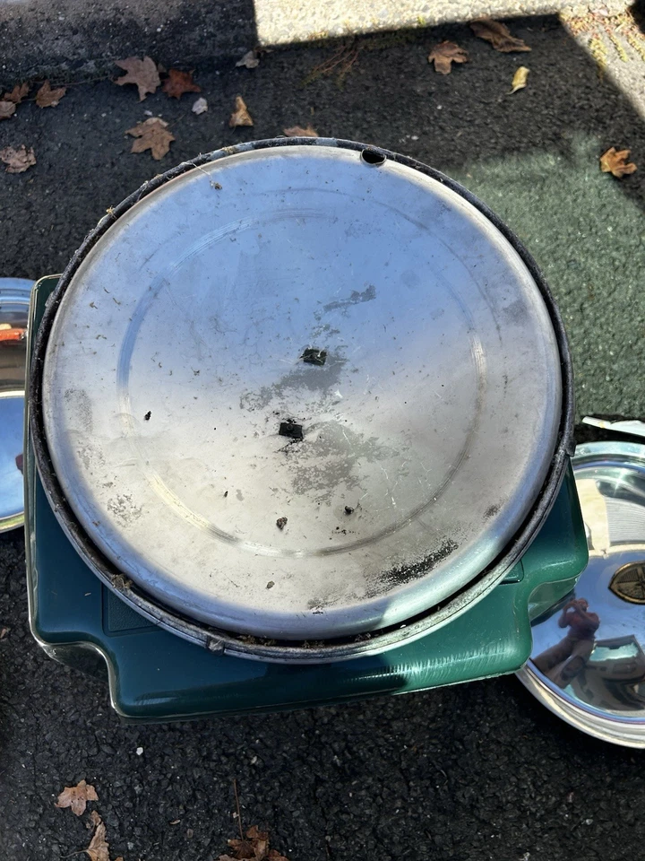 6x Tapacubos Lincoln Cosmopolitan 1949/50 Tapacubos Tapa central 15" Ford Coupé OEM Foto 2 de 4