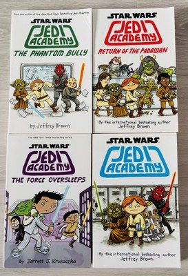Star Wars Jedi Academy Book Set - Lot Of 4 Children's Books Brown & Krosoczka