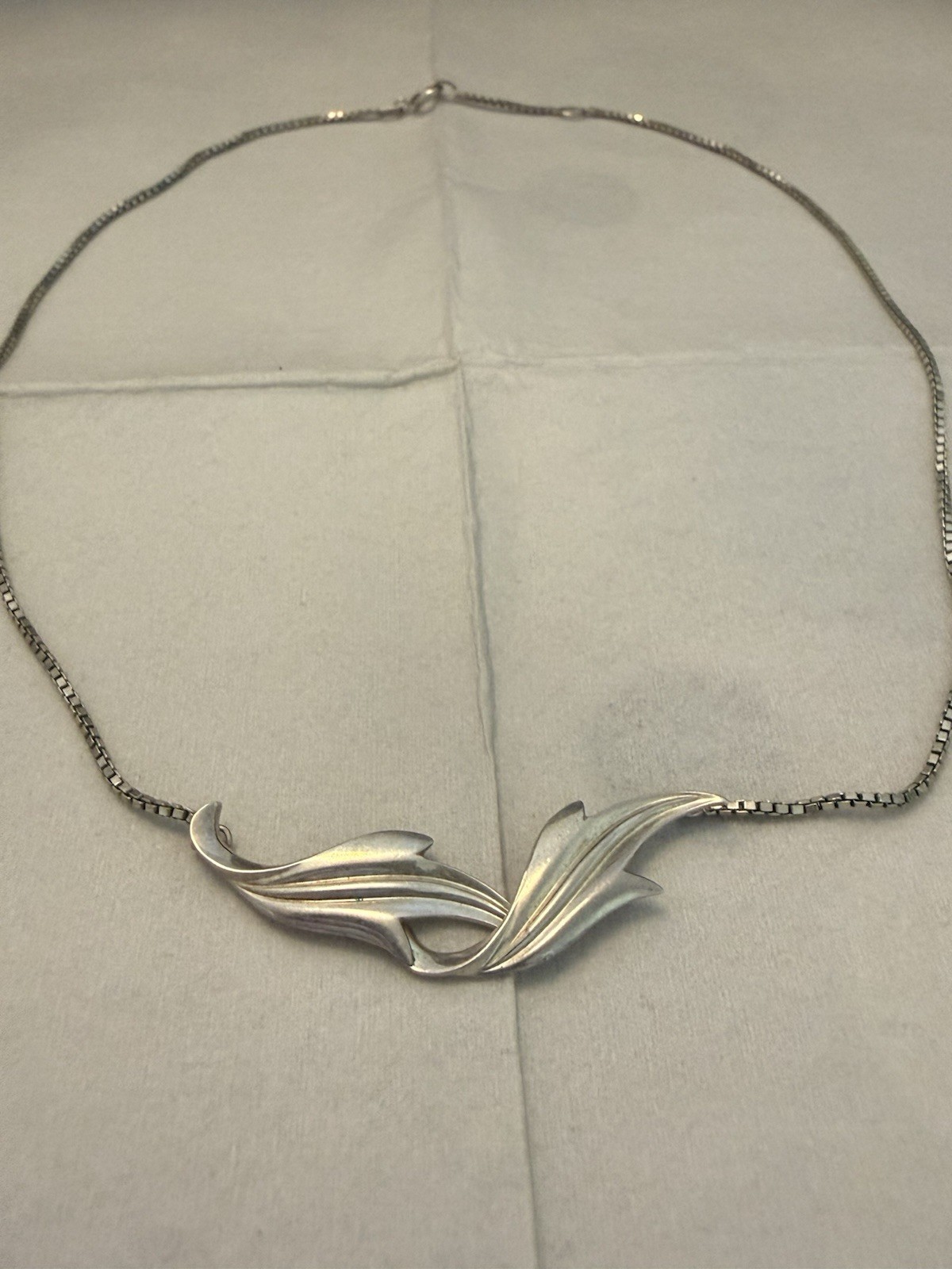 Superb Vintage Modernist Solid Silver Andreas Dau… - image 3