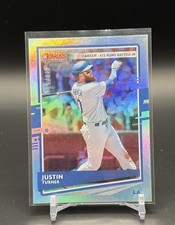 2020 JUSTIN TURNER DONRUSS CAREER STAT LINE /472 (DODGERS) #109
