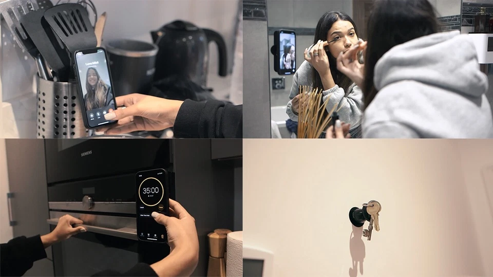 LEESC Gym Magnetic Phone Holder, Tennis Home Workout Outdoor/Indoor Photo/Video - Image 4 of 4