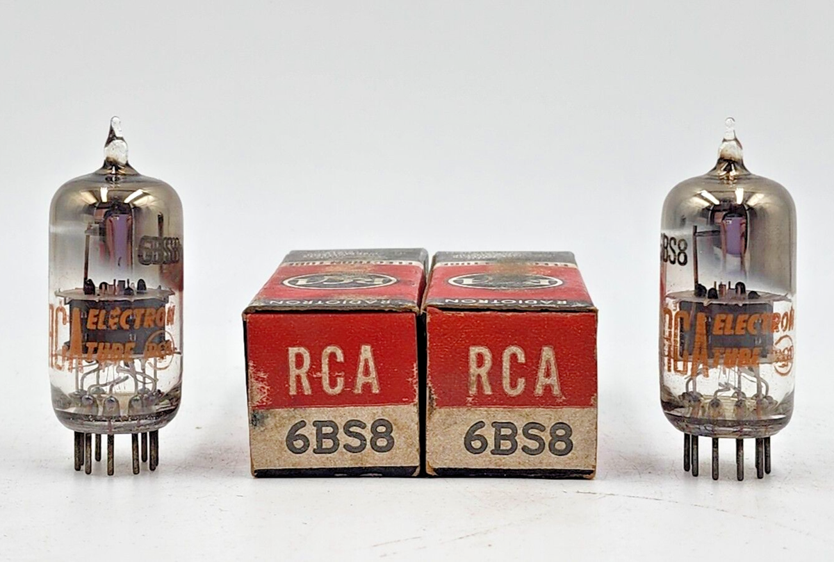RCA 6KA8 TUBE NOS NUOVO CON SCATOLA Valvola Tubo Valvola SINGOLA