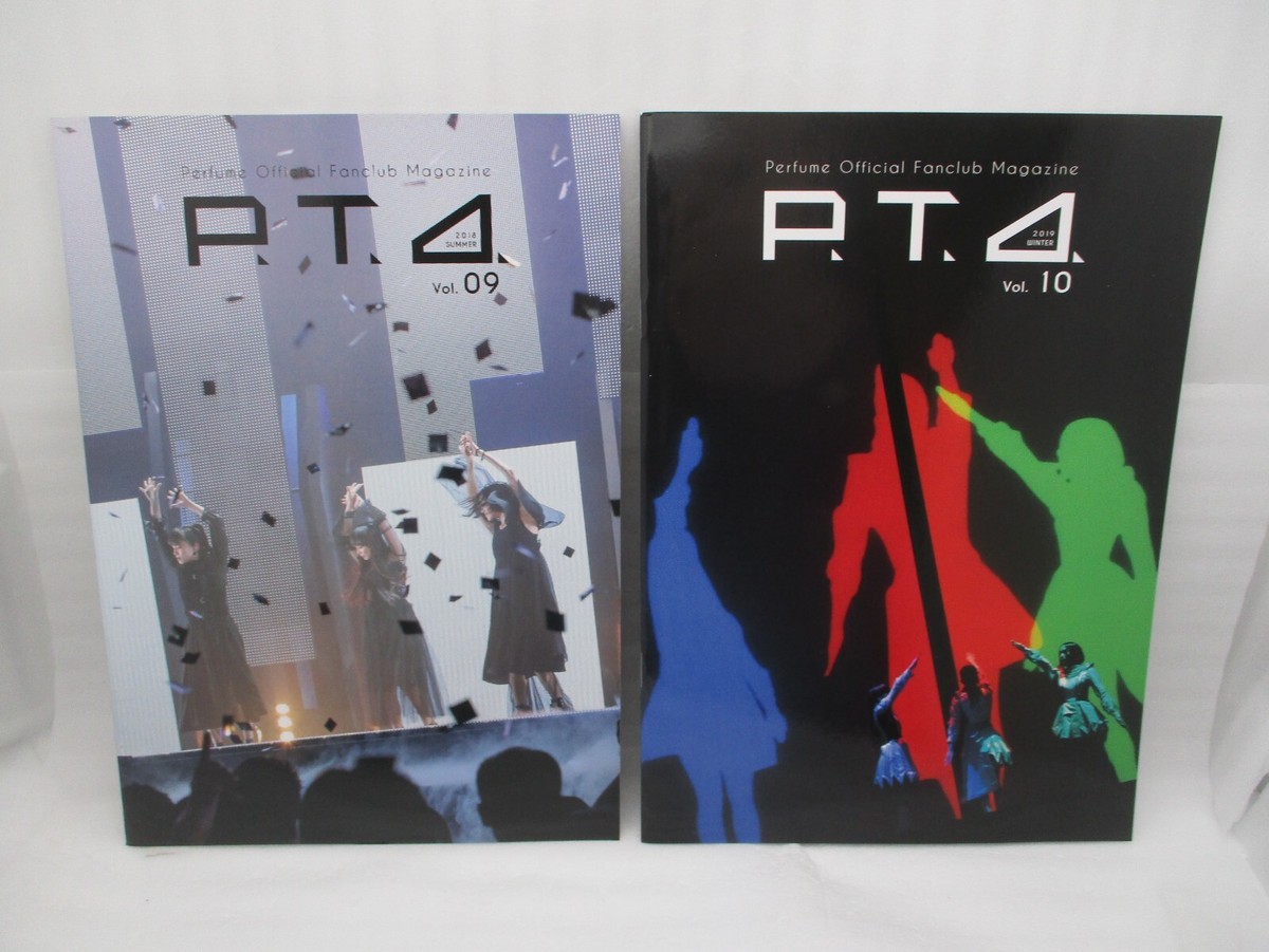 Perfume Fan Club Limited DVD & Magazine P.T.A. Vol. 1-11