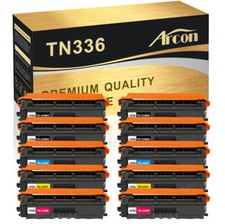10PK Color TN336 Toner Compatible With Brother TN-336 HL-L8350CDWT HL-L8250CDN