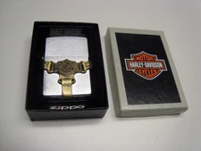 1999 Harley Davidson Belt Buckle Lighter w/Box