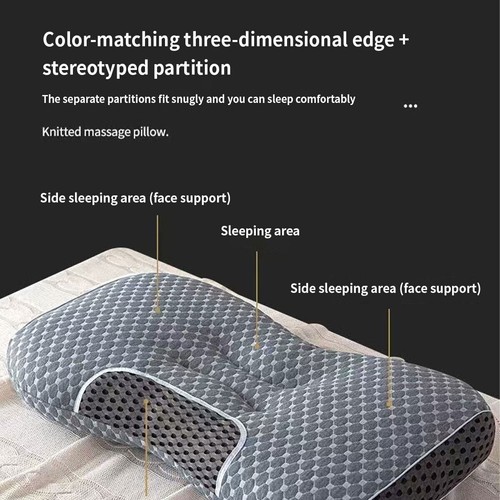 Foam Pillows Cervical Pillow for Neck and Shoulder Pain Relief Side Sleep XL UK - Picture 8 of 11