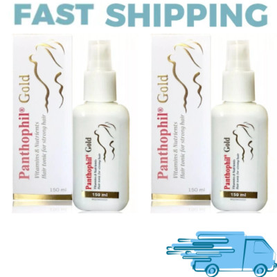 2X Panthophil Gold Tonic Vitamin Hair 150ml hair Loss prevention with vitamin B5