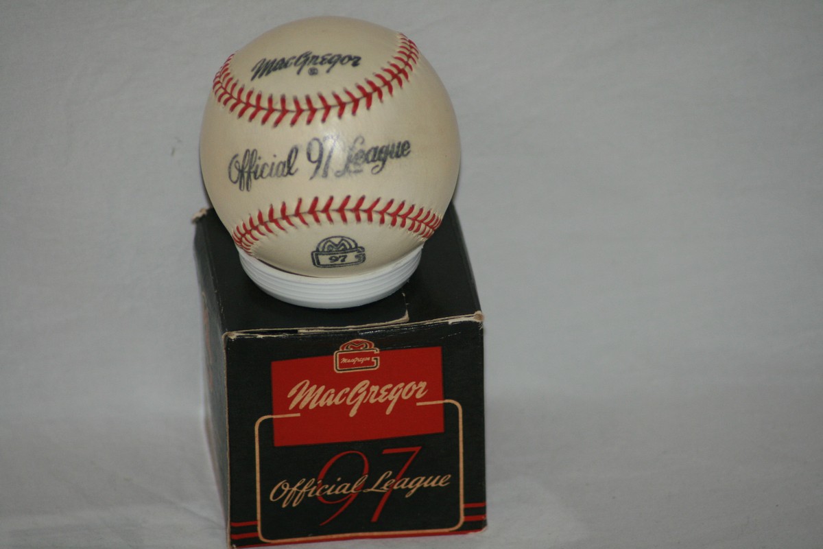 1960's MacGregor Official League 97 Baseball with Original
