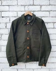French Chore Jacket Moleskin Workwear Made In UK - Racing Green - S M L XL 2XL