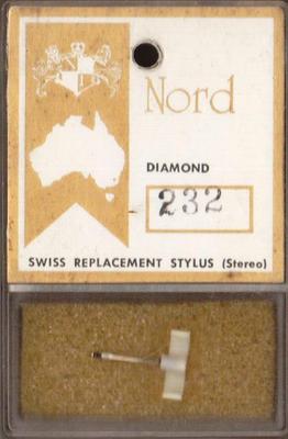 Record Player Needle Stylus Nord 232 ELAC Replacement Stylus