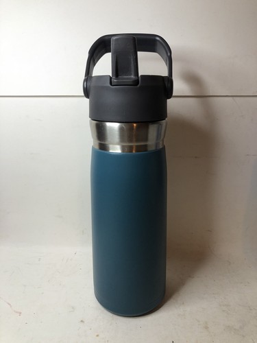 Stanley 20-02763 Insulated Stainless Steel Flip Top Water Bottle Teal 22 oz. - Picture 3 of 10