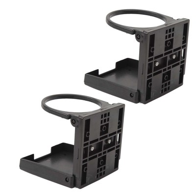 2 Pcs Folding Cup Holder 73mm Compact Foldable Car RV Drink Holder QH1