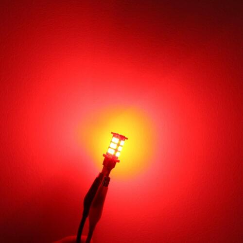 LED 906 921 Strobe Center High Mount Stop Light Bulb,Middle 3rd Brake,Vivid Red - Picture 5 of 12