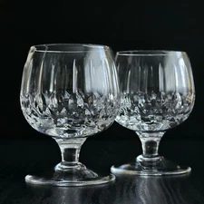 5oz Russian Hand-Cut Crystal Brandy Glasses – Neman Crystal Set of 2