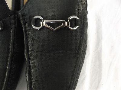 Phat Farm Classic Slide On Black Moccasins Loafers  display picture 2