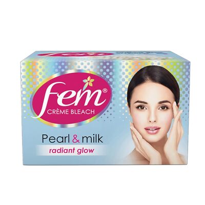 Fem Fairness Crème Bleach - 24g | Pearl & Milk | Advanced Skin Radiance System