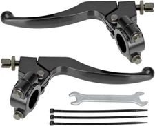 7/8" 22mm Clutch Brake Handle Levers For CRF50 CRF70 CRF80 XR50 XR200R Pit Bike