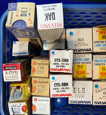NEW Lot of Many PROJECTOR/Film Strip/Slide/Movie LAMP/BULB NOS