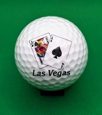 Las Vegas Blackjack 21 logo golf ball