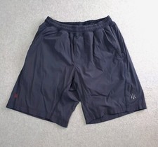 Rhone Shorts Men's Size Small 9" Blue Lined Athletic Gym Yoga