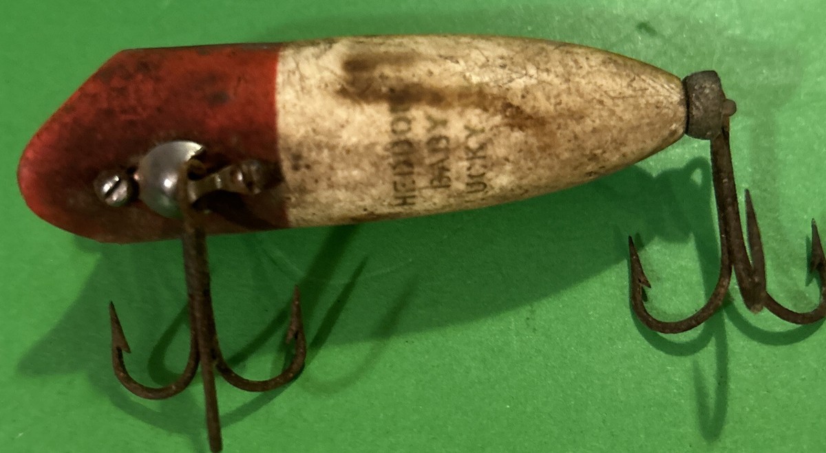Vintage Heddon BABY LUCKY 13 Fishing Lure | eBay