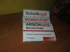 3er Set Kaugummi Arschkarte Scheißegal Mumien- Stop