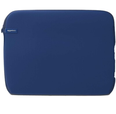 Laptophülle Amazon Basics 15 Zoll bis 15,6 Zoll Laptophülle - Marineblau