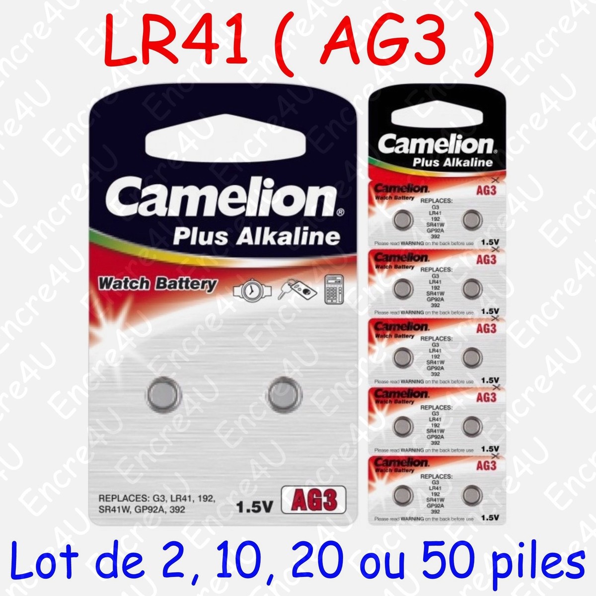 Pile Lr41 Pila A Bottone Duracell D392/D384 - 1.5V - Per Orologi - Foto 10