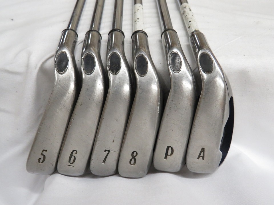 Used Callaway X 18 Iron Set 5AW Callaway Uniflex Steel Shafts X18 X18