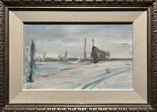 Canadian School - Oil On Canvas- Mid Century Impressionist Landscape