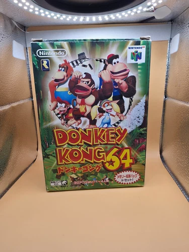 Japanese N64 Boxed Donkey Kong 64 Nintendo 64 1999 NO Expansion pak