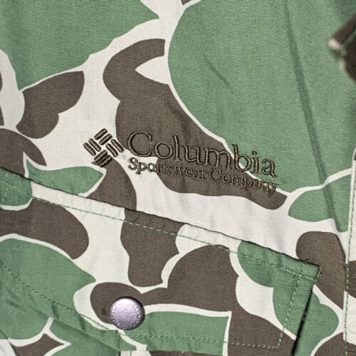 Columbia Interchange CAMO Omni Tech Omni Heat 3 in 1 Full Zip Jacket Coat Sz M - Picture 7 of 21