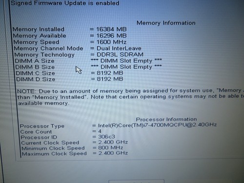 Dell Precision M4800 15.6" 16GB 256GB SSD i7-4700MQ 2.40ghz BOOT TO BIOS - Picture 3 of 7