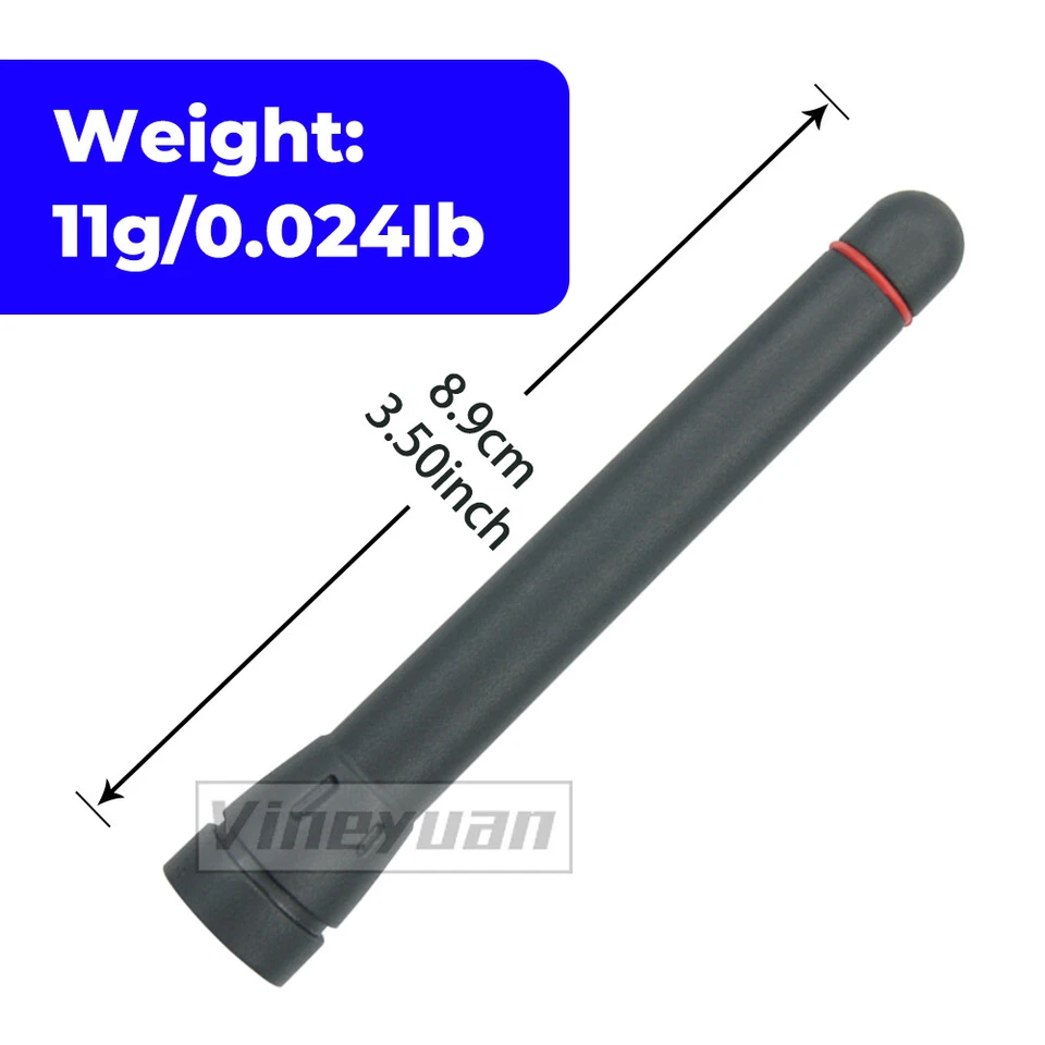 Stubby Antenna For ICF4 F16 F21 F25 F26 F80 F3002 F1000 F4000 F4002 F4003 F4010 - Image 2 of 4